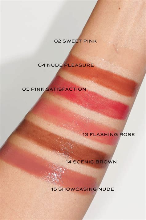 ysl lip gliss|YSL candy glaze pink satisfaction.